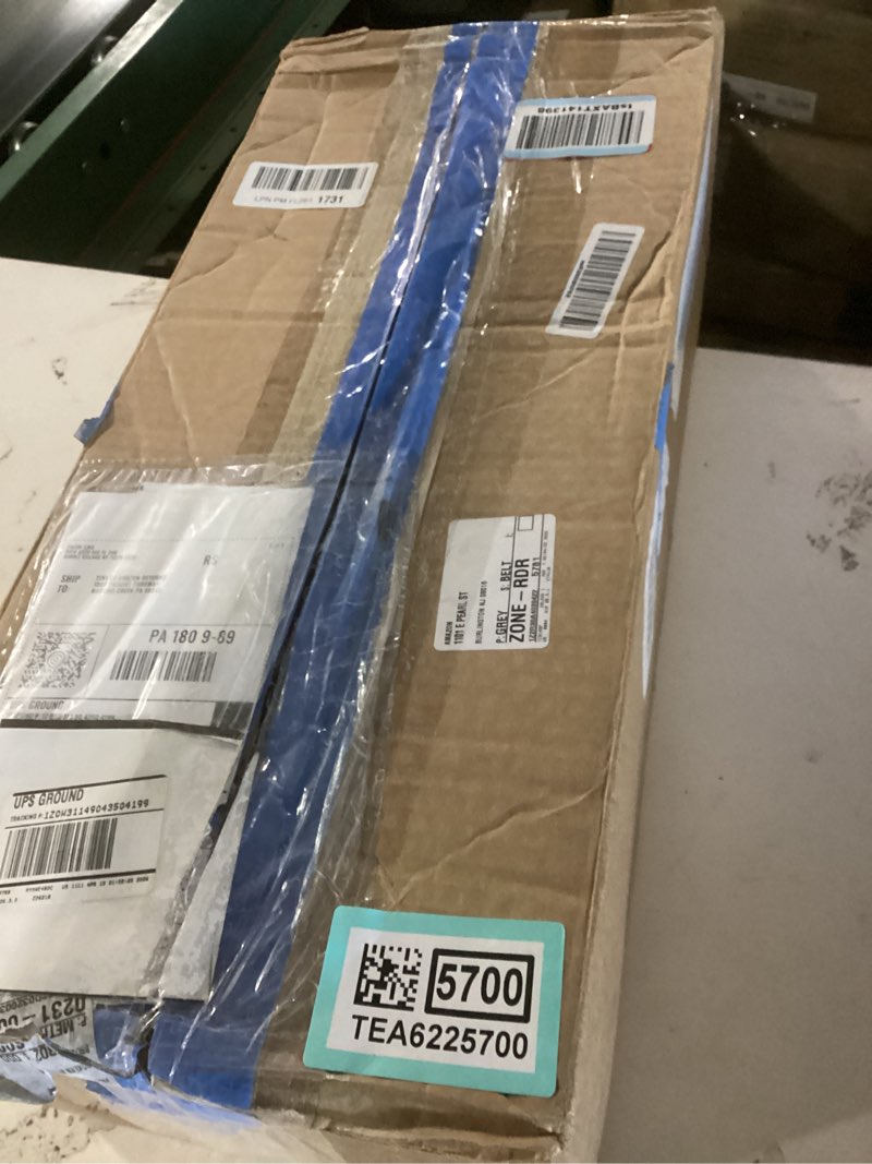 Condition photo showing As Is for aquasana pre-filter, post-filter & assembly kit bundle | 20" sediment filter | captures dirt, rust & silt | drain valve & shut-off valve | wh-std-install | for whole house systems