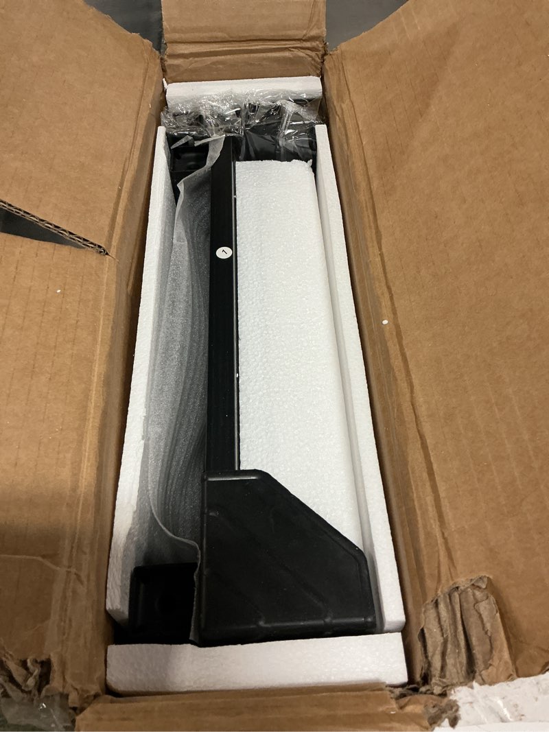 Condition photo showing New/Like New for 55 Gallon Fish Tank Stand with Power Outlet,Adjustable Aquarium Stand, Heavy Duty Terrarium Stand,Metal Frame Reptile Turtle Tank Stand Suitable for Home Office,860LBS Capacity, Black