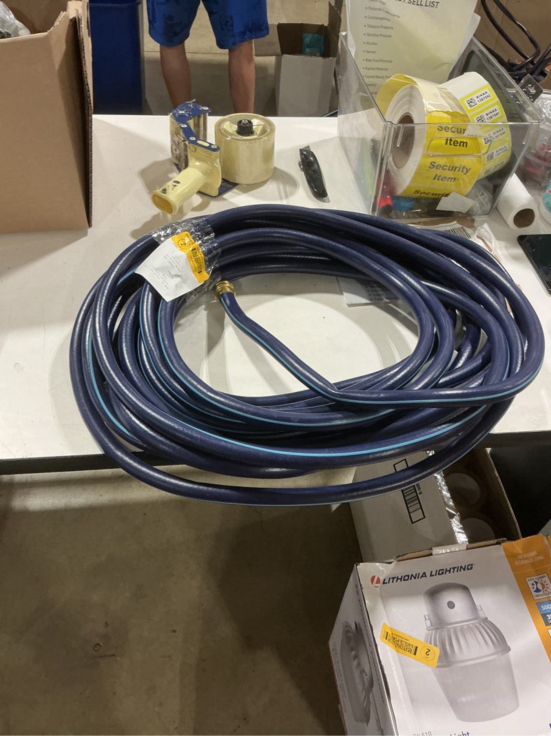 Condition photo showing Good Condition for  project source 5/8-in x 50-ft medium -duty vinyl blue hose