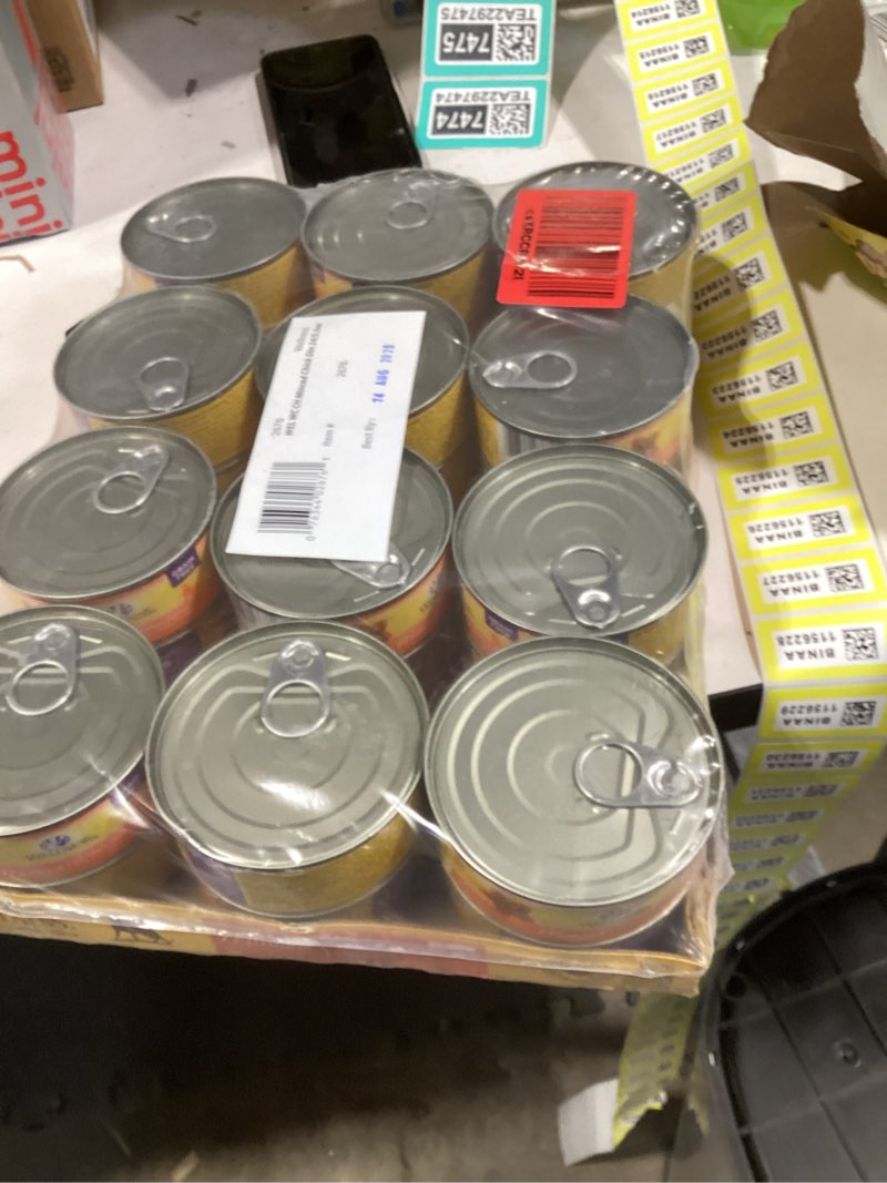Condition photo showing New/Like New for Wellness Minced Canned Cuts Chicken Adult Canned Cat Food, 5.5 oz. (Case of 24)