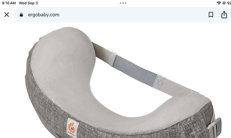Nursing Pillow Natural Curve