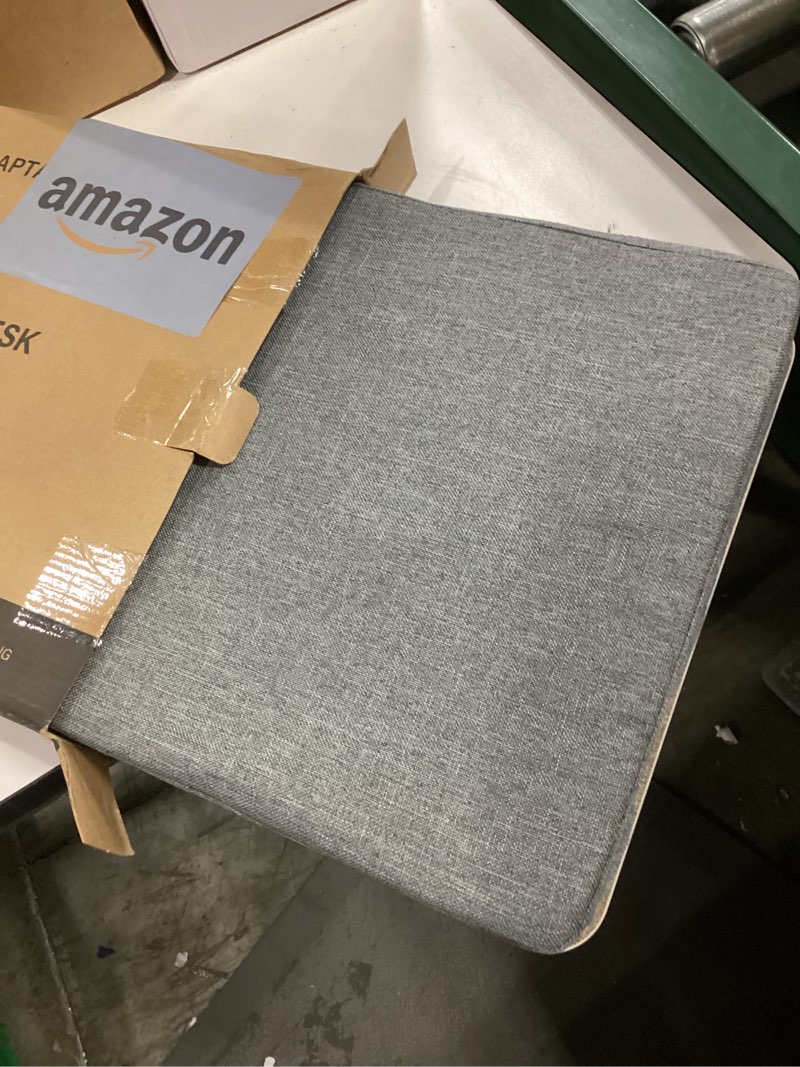 Condition photo showing Good Condition for Portable Lap Laptop Desk with Pillow Cushion, Fits up to 15.6 inch Laptop, Lap Stand for Bed & Couch & Carpet, Book Tablet/Drawing Board/Computer Laptop Stand - Black Wood