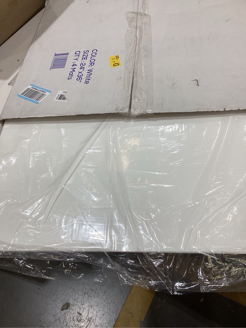 Condition photo showing Good Condition for SATECH Sticky/Tacky/Adhesive Mat 24" x 36" White (Case of 4 Mats,30 Sheets Each) for Cleanroom Laboratory Hospital Construction Pets