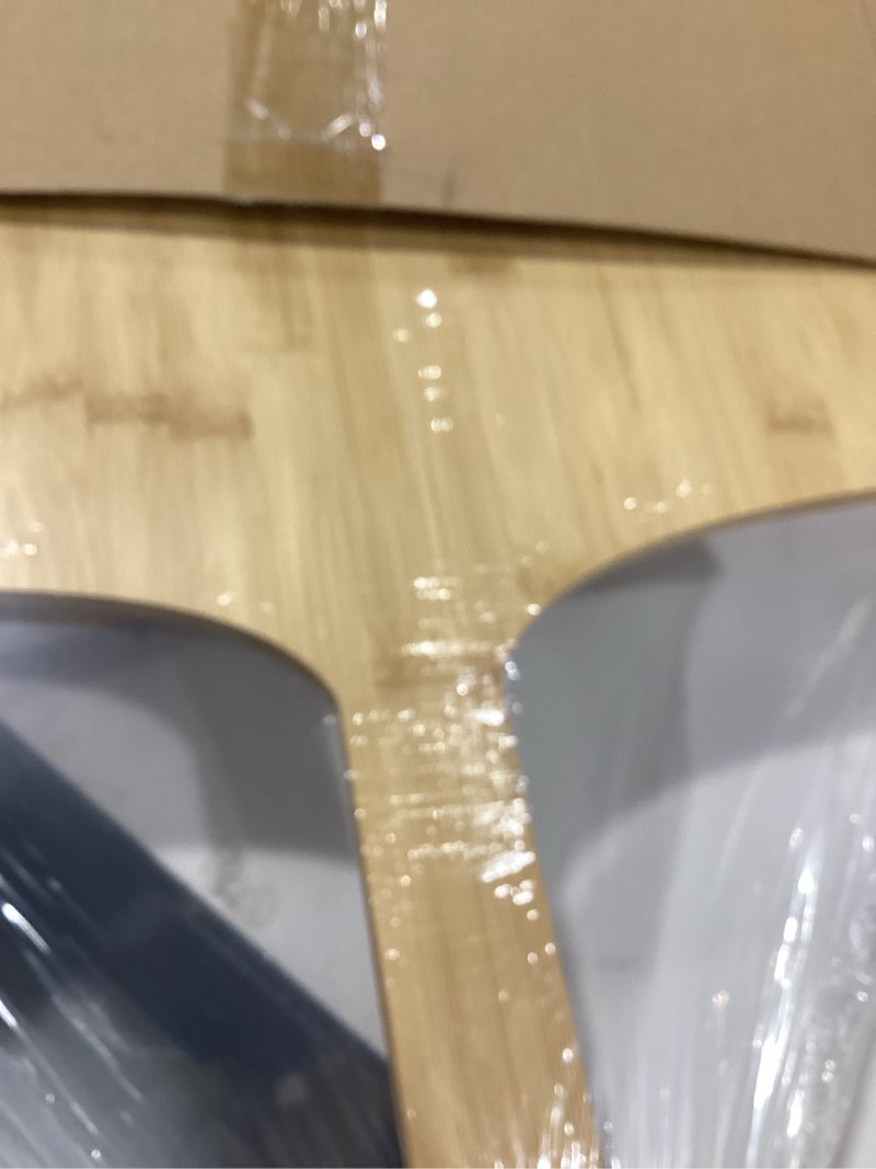 Condition photo showing New/Like New for WILLOWDALE 16 Inch Wood Pizza Peel, Bamboo Pizza Paddle Spatula for Transferring & Serving, Kitchen Pizza Oven Accessories, Large Wooden Cutting Board with Handle for Cheese Bread Fruit Vegetable 24"L x 16.4"W