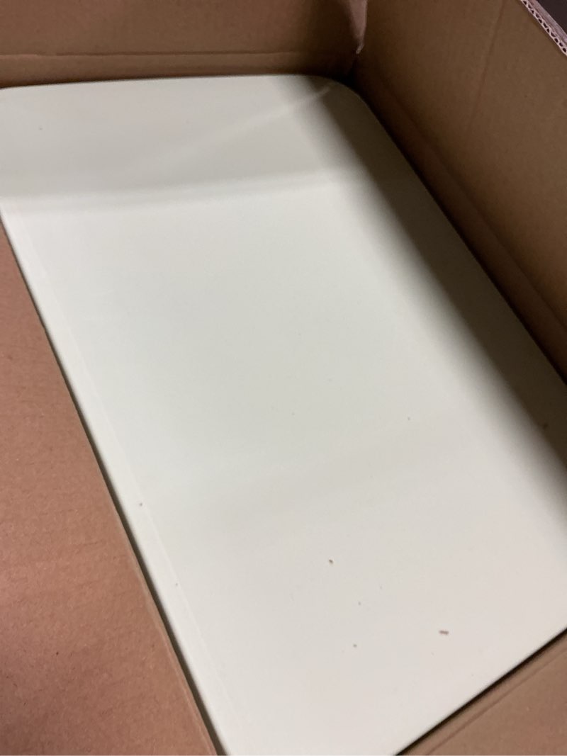 Condition photo showing Good Condition for 4 pack large plastic white storage bins baskets, toy box chest with lids and handle?organizer containers for baby?kids,snacks,nursery?shelves?playroom, bedroom?office,closet?home set of 4 medium light green