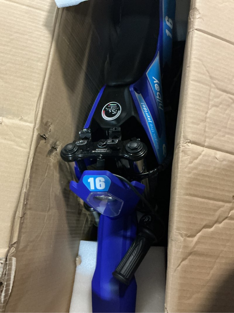 Condition photo showing Good Condition for Hiboy DK1 36V Electric Dirt Bike,300W Electric Motorcycle - Up to 15.5MPH & 13.7 Miles Long-Range,3-Speed Modes Motorcycle for Kids Ages 3-10 Red