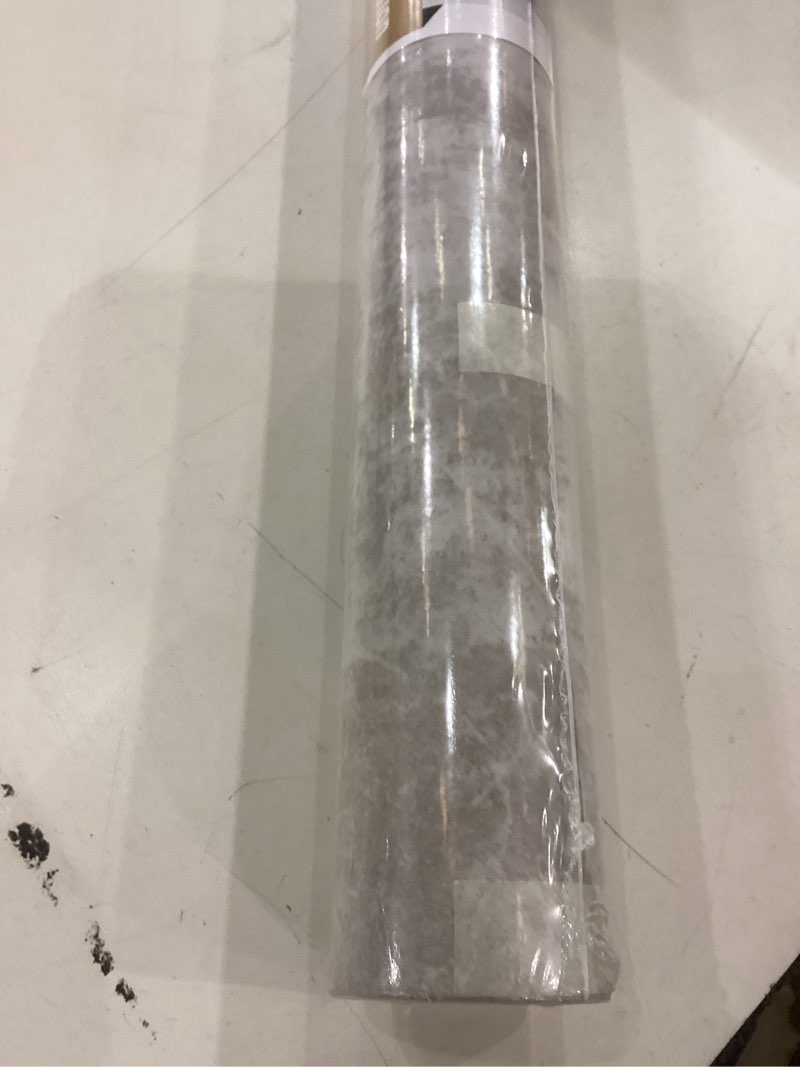 Grey Concrete Wallpaper Peel and Stick for Countertops - Waterproof Industrial Gray Contact Paper - Modern Cement Textured Wallpaper for Bedroom 17.7x80 in 17.7\" x 80\"  Gray