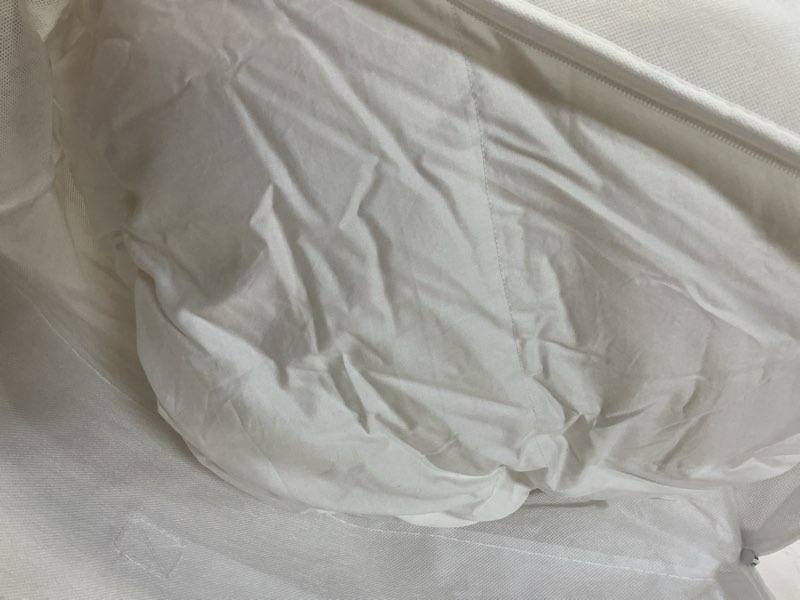 Condition photo showing Good Condition for premium down alternative comforter, full/queen, white
