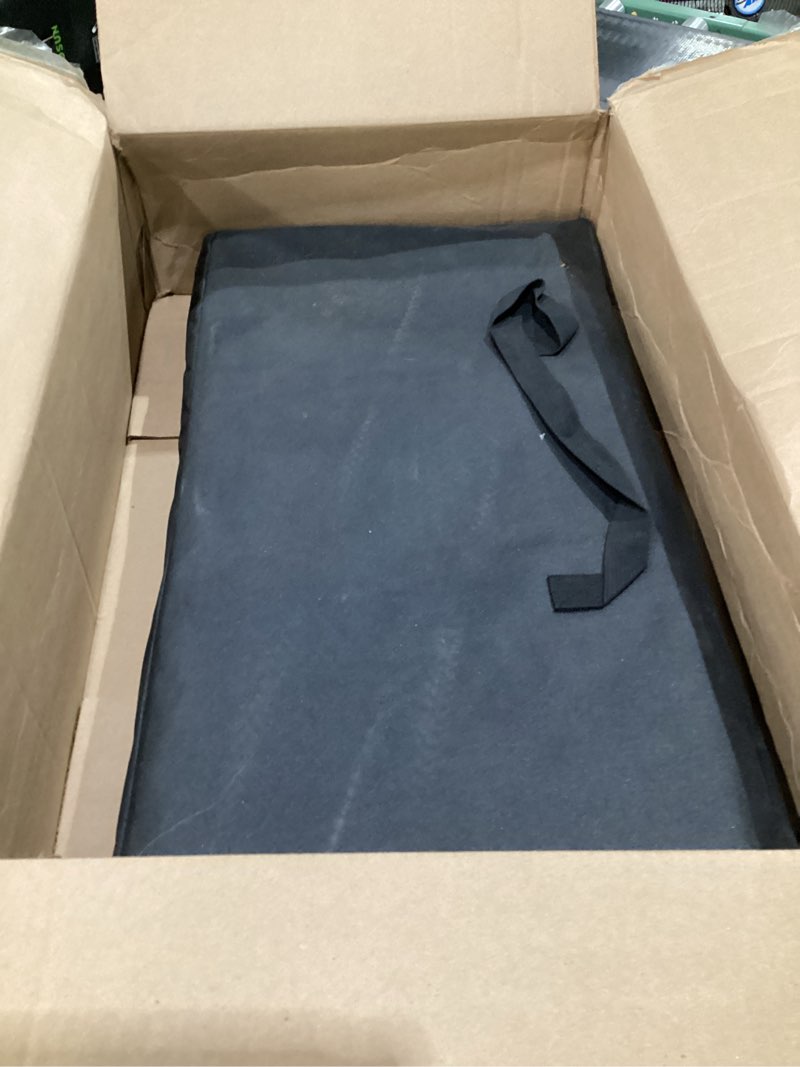 Condition photo showing As Is for Dog Car Seat Cover for Back Seat, Waterproof Hard Bottom Back Seat Extender for Dogs, Dog Hammock for Car with Support Bar Holds 420 lbs, 2025 Upgraded Material, Anti Scratch, Easy to Use and Clean, USED