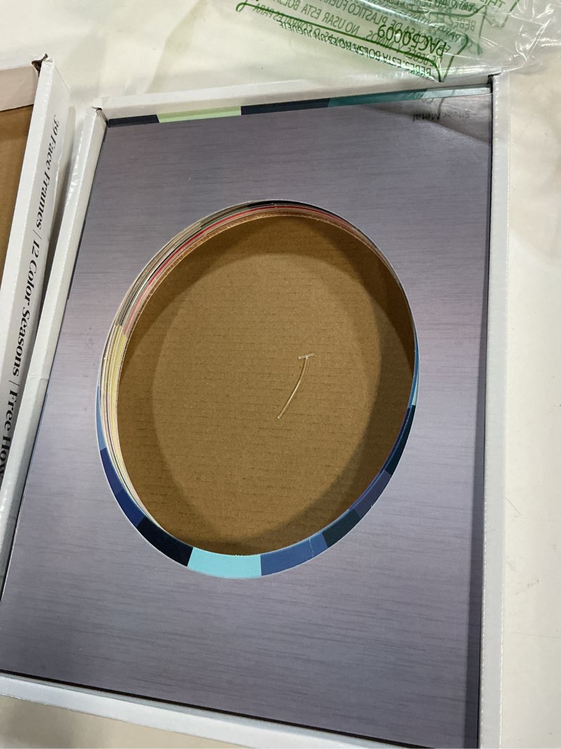 Condition photo showing Good Condition for Color Analysis Draping Kit – Find Your Season at Home | DIY Color Analysis | 36 Face Frames + Step-by-Step Guide | 12-Season System | Chromawings