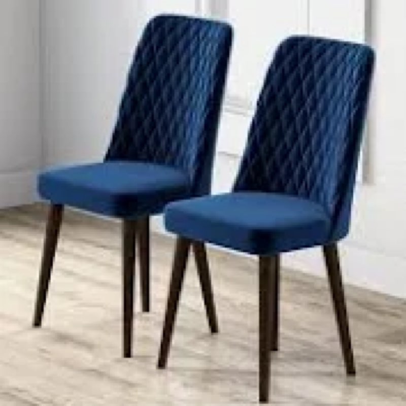 ackley velvet upholstered parsons chair (1 piece 