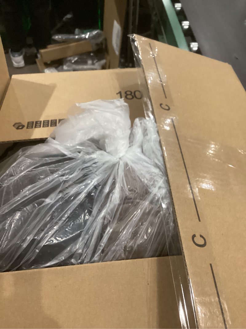 Condition photo showing As Is for INVENHO Large Dog Bed Rectangle Washable Orthopedic Soft Calming Sleeping Durable Pet Cuddler with Anti-Slip Bottom L(30"x 24"x 9") Dark Brown