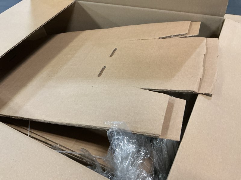Condition photo showing Good Condition for BOX USA BBINBWZ818K Open Top Bin Boxes, 8\" x 18\" x 4 1/2\", Kraft (Pack of 50) ( similar 