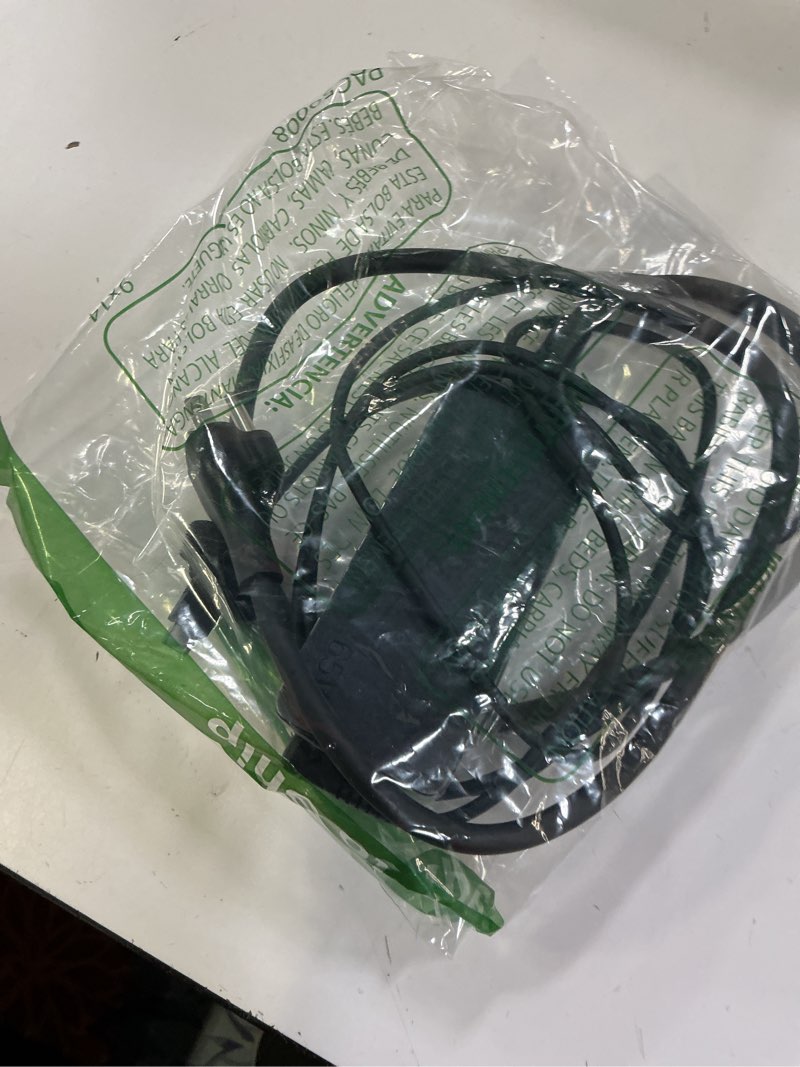 Condition photo showing As Is for lenovo laptop charger 65w watt usb type c(usb-c) ac power adapter - thinkpad t14 t15 e14 e15 x1carbon x13 2023