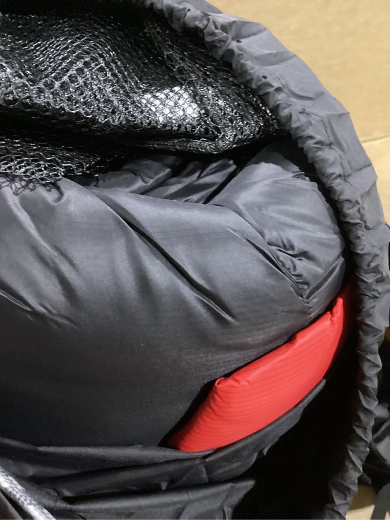 Condition photo showing Good Condition for Down Sleeping Bag for Adults 620 Fill Power 0 Degree Sleeping Bag Cold Weather Ultralight with Pouch for Backpacking, Camping, Hiking 1500g-Black