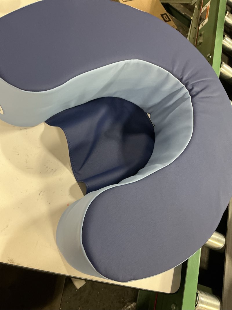 Condition photo showing Good Condition for FDP SoftScape Sit and Support Ring for Babies and Infants; Learn to Sit, Balance, Strengthen Muscles, Cushioned Foam Floor Seat with Non-Slip Bottom for Nursey, Playroom, Daycare - Navy/Powder Blue