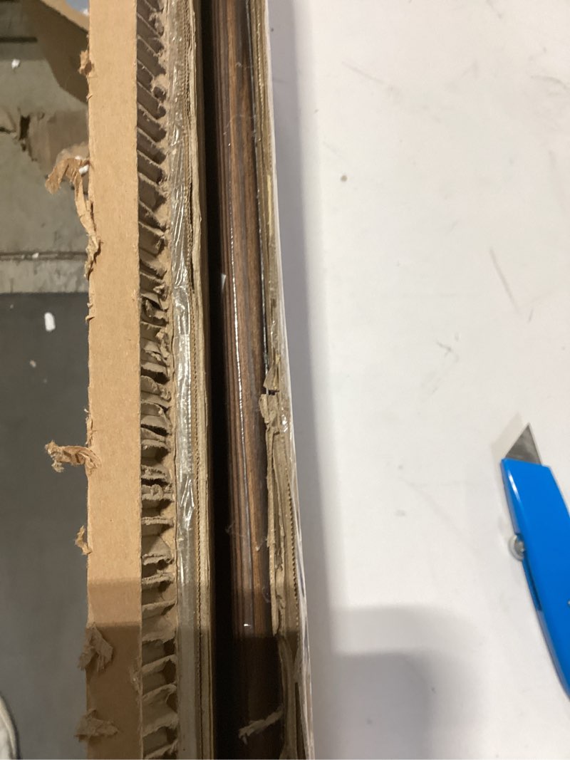 Condition photo showing New/Like New for Comix Magnetic Chalkboard, 36 x 24 Inches Wooden-Framed Blackboard, Hanging Chalk Board for School Office Home and Restaurant Menu 36'' × 24''