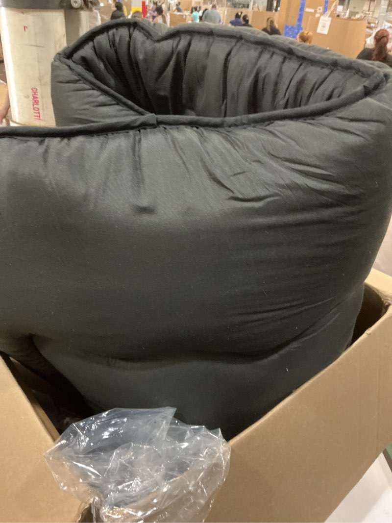 Condition photo showing Good Condition for japanese floor mattress, futon mattress with portable storage bag and washable cover, roll up thick tatami mat suitable for camping, guest room, black, twin twin (80"l x 39"w) black ( 4"th + dust cover ?