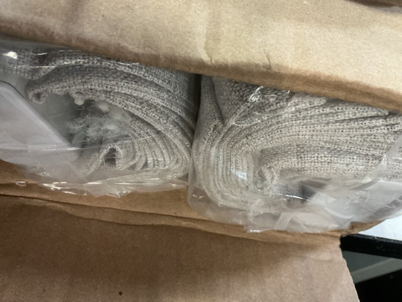 Condition photo showing Good Condition for unishades 100% blackout no tools no drill cordless roman shades for windows, size 31 3/4" w × 60" h (for windows 32" w × 60" h) blackout - off-white blackout - off-white 32" w × 60" h