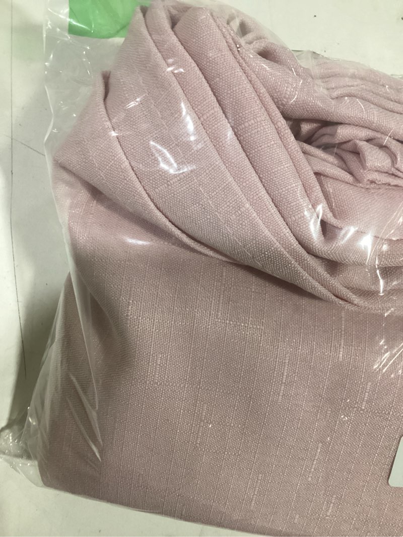 Condition photo showing Good Condition for ivapupu textured linen table cloth for rectangle table - pink tablecloths rectangular waterproof wrinkle free wipeable dining table cover for spring wedding birthday kitchen decor, 60 x 104 inch light pink 104" x 60" (rectangular)