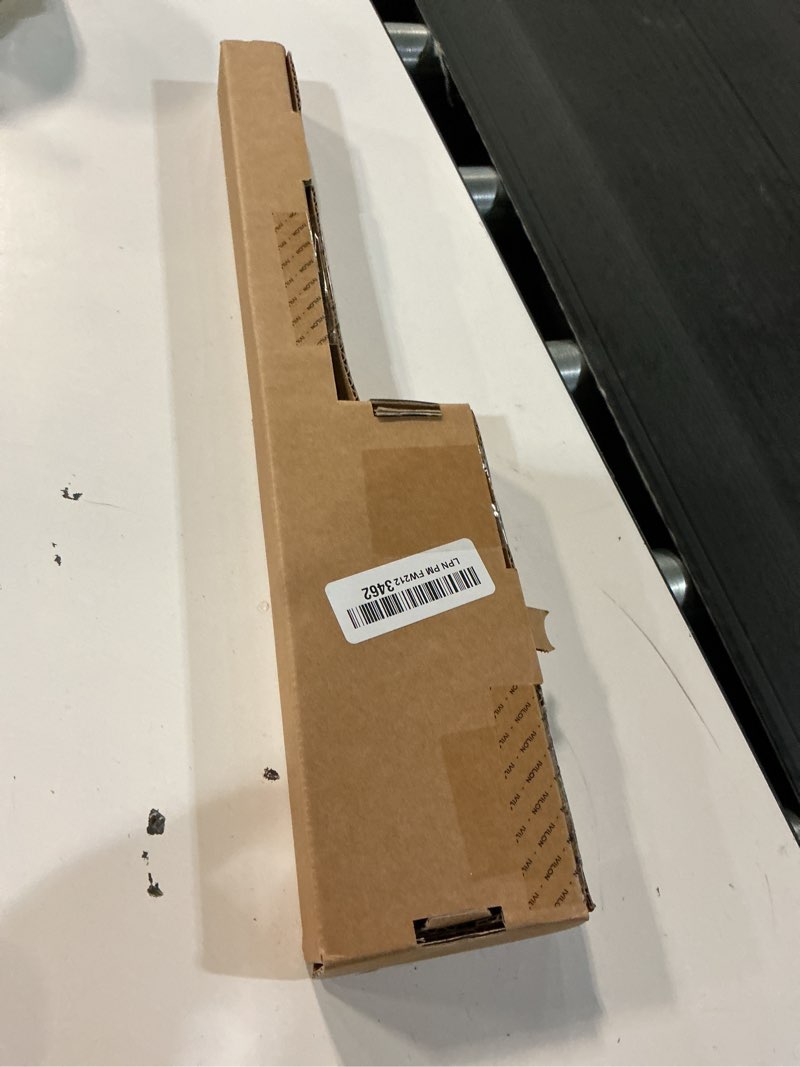 Condition photo showing New/Like New for ivilon side window short curtain rod - end cap style design 1 inch pole. 16 to 28 inch color warm gold 16 to 28 in.