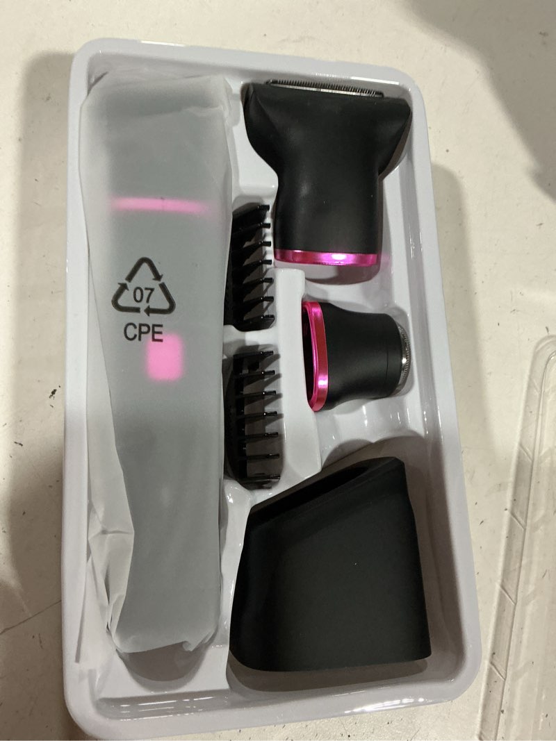 Condition photo showing Good Condition for bikini trimmer for women - waterproof wet & dry electric foil shaver for private area, rechargeable dock, painless smooth shaving & trimming of the body, face, underarm, legs, tiktok trend items 3-in-1 rose black