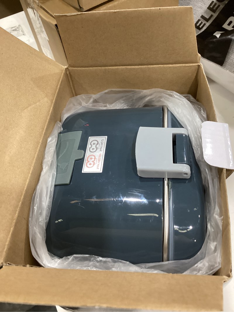 Condition photo showing Good Condition for DUPASU Electric Lunch Box Food Warmer: 100W Heated Lunch Box for Adults, 1.8L Portable Fast Heating Lunchbox Food Heater for Car, Truck, Work, Travel, Lonchera Elctrica Porttil 12/24V/110-230V Light grey+Charcoal grey