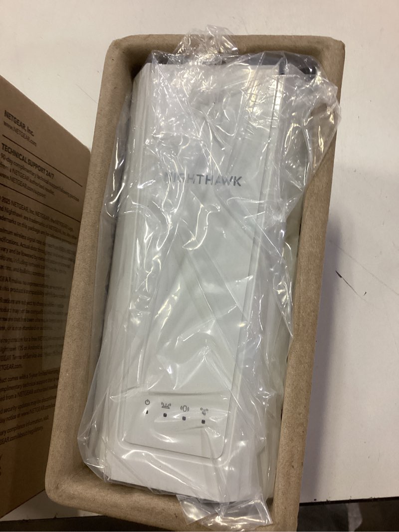 Condition photo showing Good Condition for NETGEAR WiFi 7 Range Extender (EXS25) – BE5000 Dual-Band Wireless Signal Booster & Repeater (up to 5 Gbps Speed) - Add up to 1,500 sq. ft., 45 Devices - WPA3 Security, Smart Roaming WiFi 7, 5.0Gbps (Active)