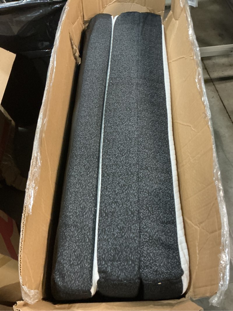 Condition photo showing Good Condition for sweetcrispy folding mattress, 4 inch tri-fold memory foam topper for camping, foldable topper with washable cover, guest - twin size twin 4 inch