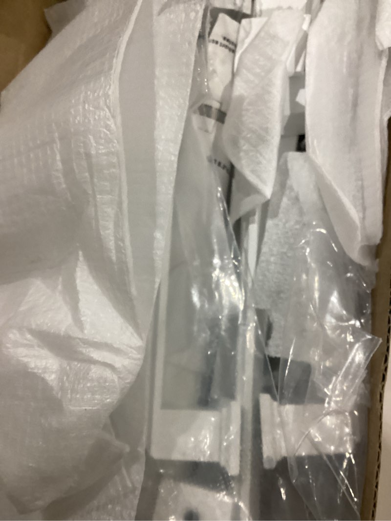 Condition photo showing Good Condition for Lardmon 10 Pack 5 Inch(128mm) Hole Center Matte White Modern Cabinet Pulls Kitchen Cabinet Handles Kitchen Cabinet Hardware Timeless Drawer Pulls for Dresser Cupboard Wardrobe, Matte White(5x10) 5 Inch Hole Center Matte White 10