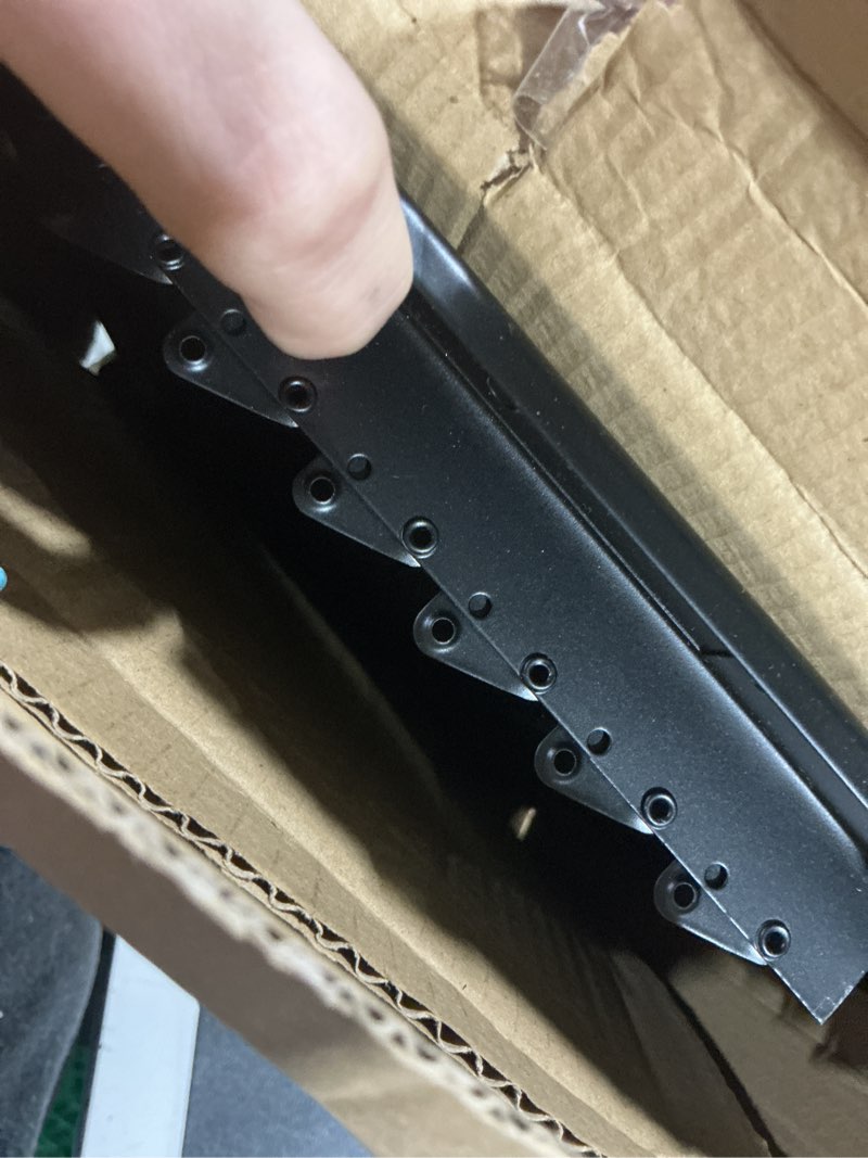 HVAC Premium 10"w X 8"h 3-Way AIR Supply Grille - Vent Cover & Diffuser - Flat Stamped Face - Black 