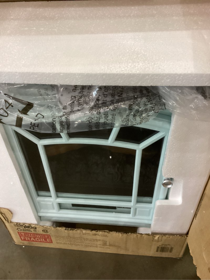 Condition photo showing New/Like New for duraflame Infrared Quartz Electric Stove Heater - DFI-591-11 - Sky Blue