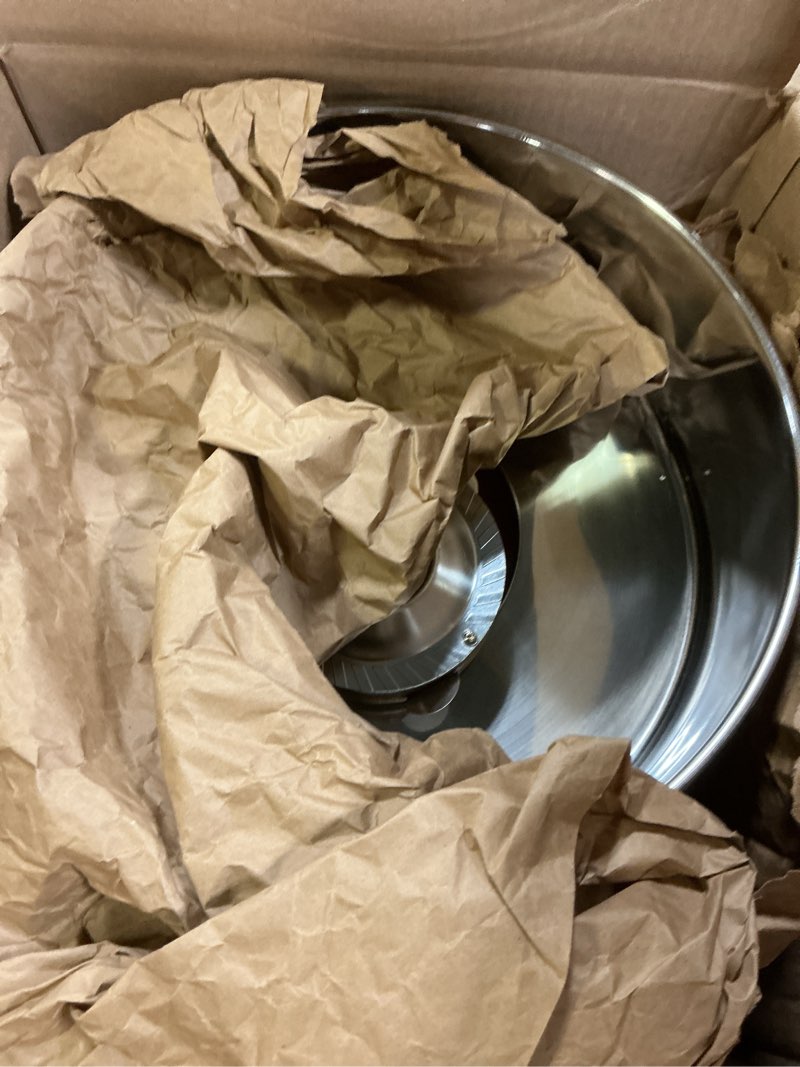 Condition photo showing As Is for Cotton Candy Machine Commercial, Ajgvq Upgraded 1000W Efficiently Cotton Candy Maker with Stainless Steel Bowl, Bowl Cover, Sugar Scoop, Easy & Safe to Use, Candy Floss Maker for Home, Party, Festival