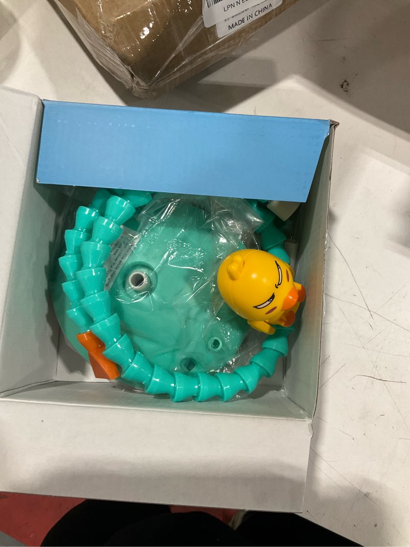 Condition photo showing Good Condition for 2026 upgrade water table pump, rechargeable crab water pump for kids, battery powered 3 modes spray 2 flow settings, continuous flow 8 hours, ip67 waterproof, boys girls summer bathtubs, pool toy green