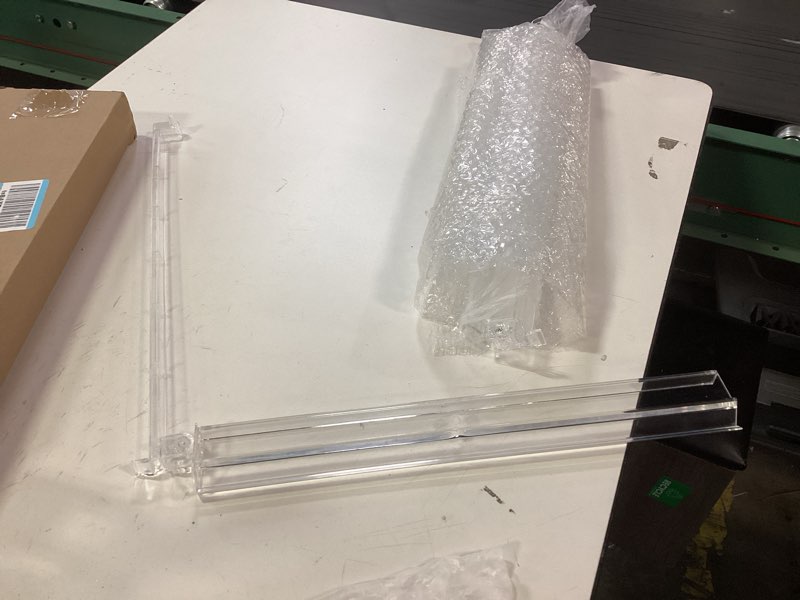 Condition photo showing As Is for Acrylic pieces, set of 4