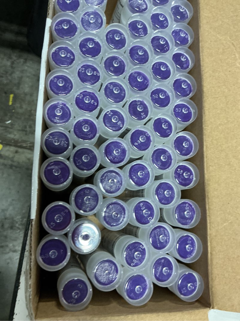 Condition photo showing Good Condition for amazon basics purple washable school glue sticks for classroom supplies and craft projects, dries clear, 0.24-oz stick, 60-pack
