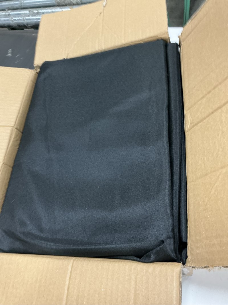 Condition photo showing Good Condition for sancua 6 pack round tablecloth 120 inch black, stain and wrinkle resistant table cloth - washable polyester table cover for dining tables, buffet parties and camping black 6 pack 120" (round)