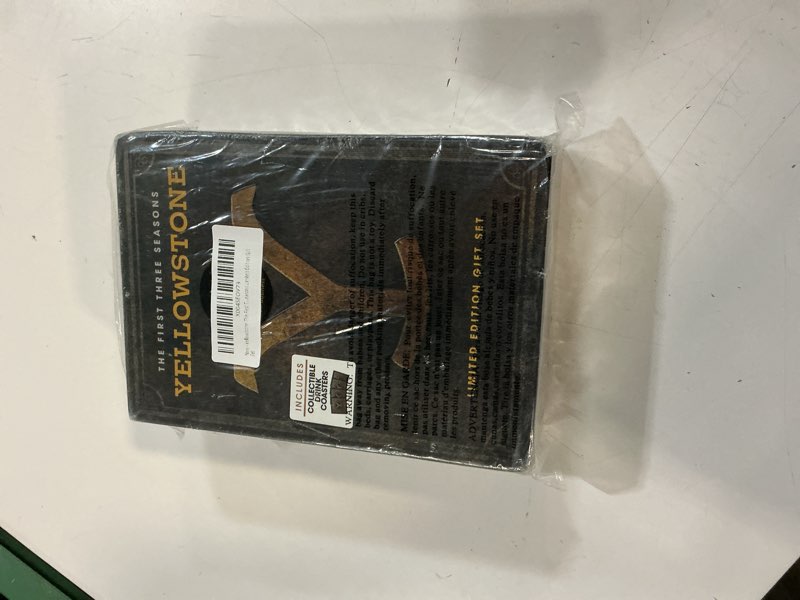 Condition photo showing New/Like New for yellowstone: the first three seasons limited edition gift set