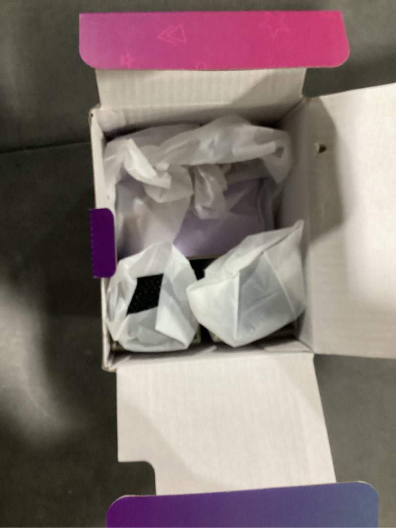 Condition photo showing Good Condition for karaoke machine for kids, portable mini speaker with 2 wireless microphones, 2026 top kids gifts for girls ages 3, 4, 5, 6, 7, 8, 9, 10, 12 +years old, 4-12th birthday present toy party (purple)