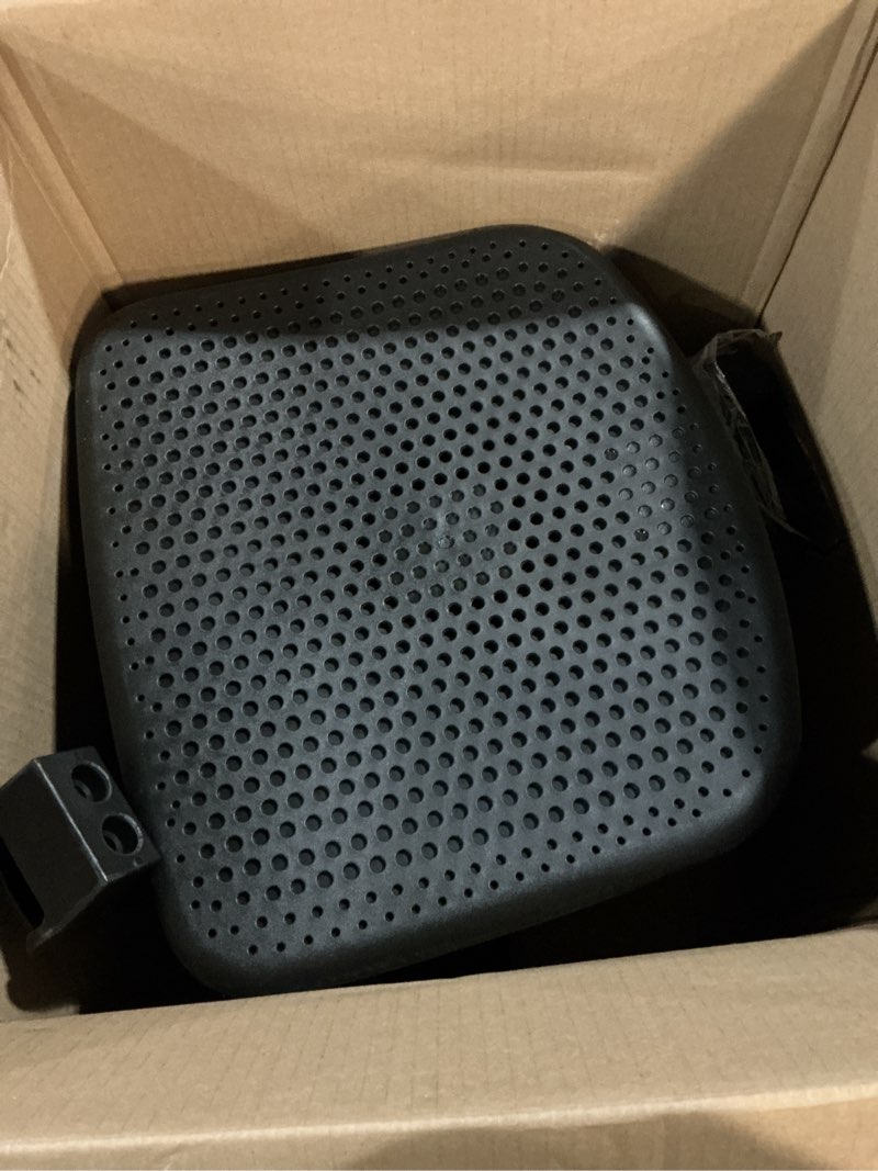 Condition photo showing As Is for dumos armless office chairs with wheels, ergonomic adjustable home desk swivel rolling task chair no arms, comfy mesh mid back computer work vanity desk chairs for small spaces, new black new black 1pc
