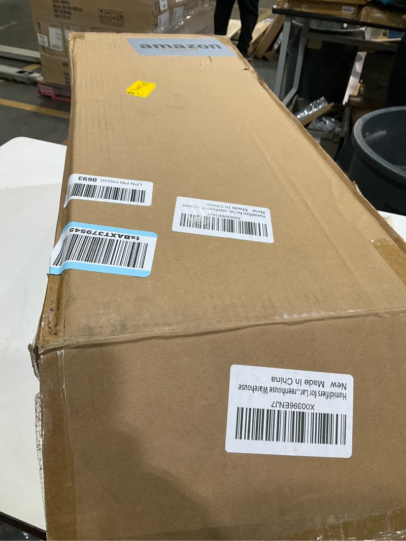 Condition photo showing Good Condition for Humidifiers for Large Room Home Bedroom 2000 sq.ft. 17L/4.5Gal Large Humidifier with Extension Tube & 4 Speed Mist,Top Fill Wholehouse Humidifier with 360°Nozzle for Plant Office Commercial Greenhouse White