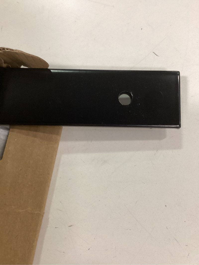 Condition photo showing Good Condition for Home Improvement Door Hinges – Pack of 2 18-Inch Matte Black Hinges – 4mm Thick Barn Door Hinges Include 12 Black Coated Mounting Screws – Heavy Duty Iron Gate Hinge