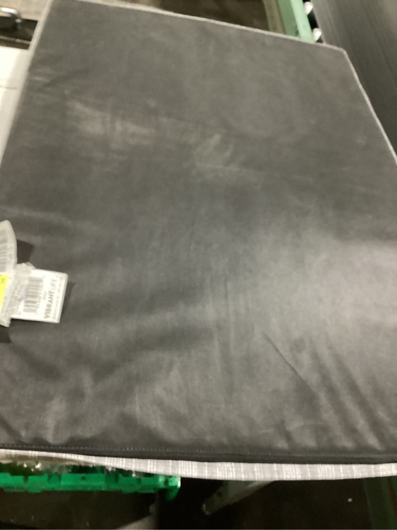 Condition photo showing Good Condition for vibrant life large orthopedic foam dog bed for large breeds, 35" x 25", grey