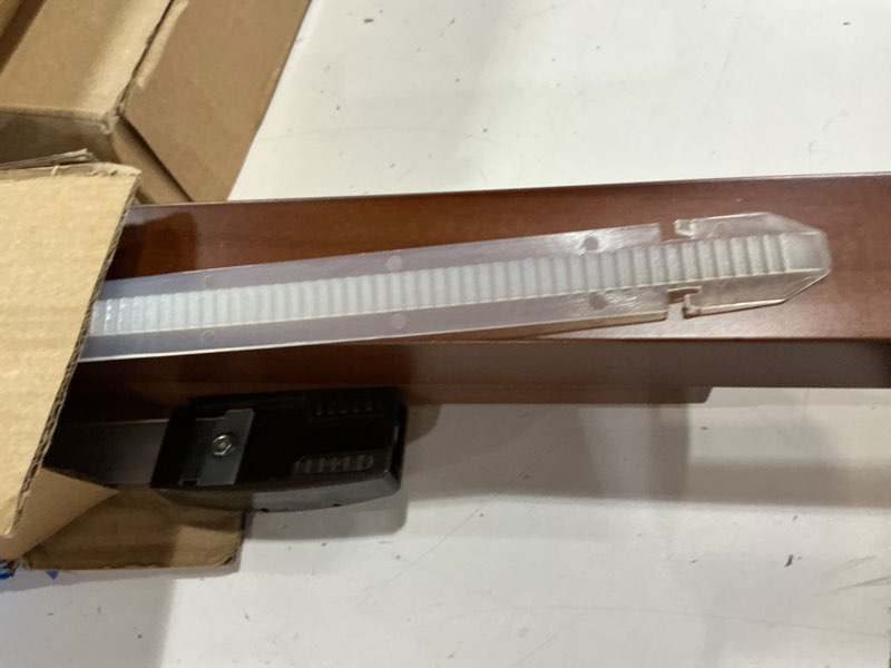 Condition photo showing As Is for ingenuity banister to banister gate mounting kit - fits round or square banisters, accommodates most hardware & pressure mount baby gates up to 37” tall, gate sold separately banister kit