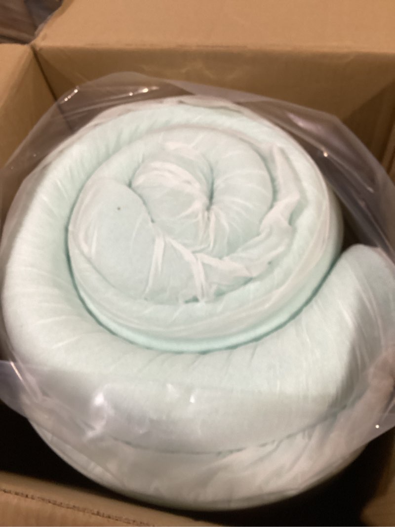Condition photo showing Good Condition for LINENSPA Memory Foam Mattress Topper - 3 Inch Gel Infused Memory Foam - Plush Feel - Cooling and Pressure Relieving - CertiPUR Certified - Dorm Room Essentials - Queen Size