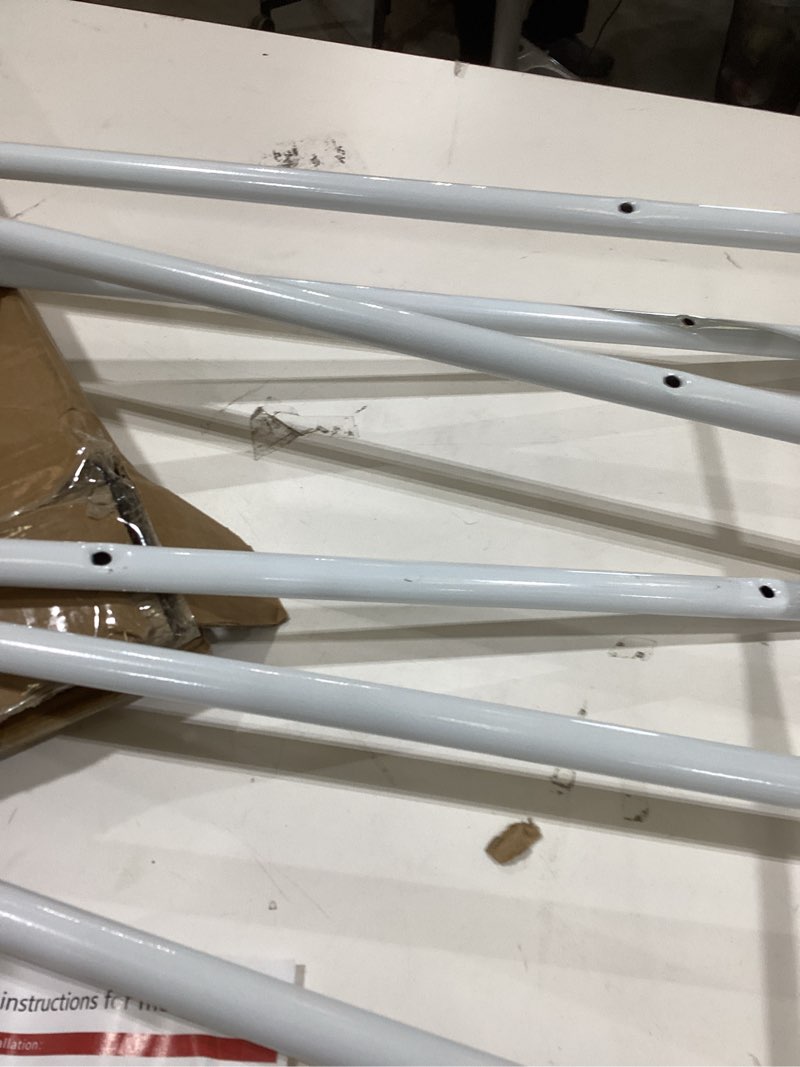 Condition photo showing New/Like New for Daybed Twin Size Bed Frame,Mattress Foundation,Metal Slats Support,Platform Furniture,No Box Spring Needed, Large Under Bed Storage, Without Noise,White