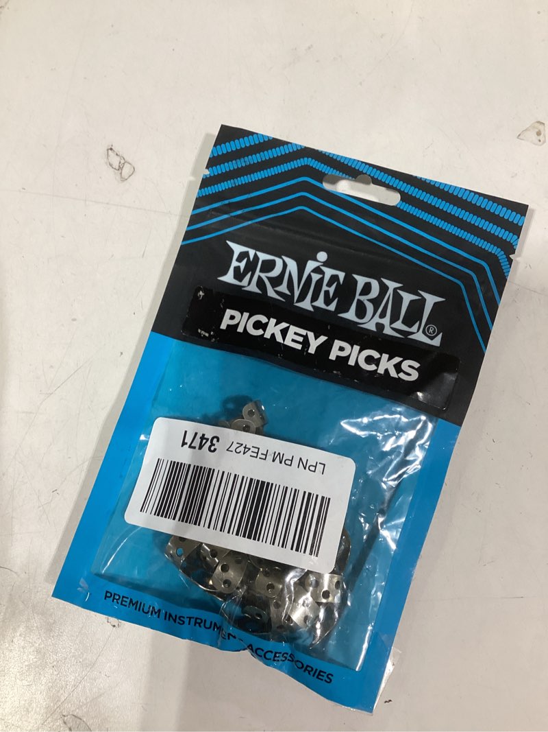 Condition photo showing New/Like New for Ernie Ball Pickey Pickeys Metal Finger Picks, 24-pack (P09220)