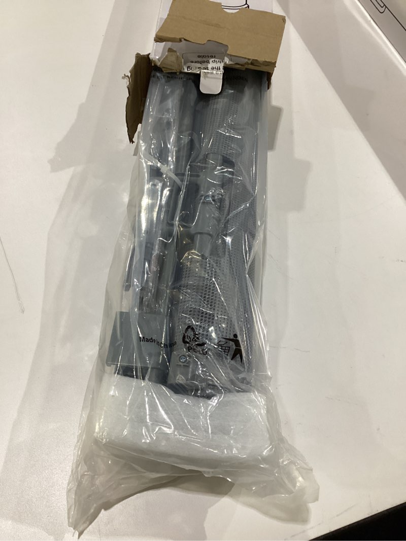 Condition photo showing New/Like New for 140 Inch Outdoor Retractable Gate for Dogs Extra Wide Baby Gate Retractable Dog Gates for Doorway Extra Wide Dog Gate for Large Openings Extra Wide Pet Gate for Stair Retractable Baby Gates for Stairs Gray 140" Wide