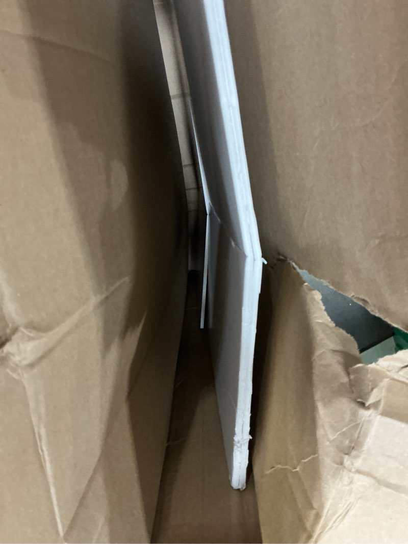 Condition photo showing As Is for flipside products 36” x 48” foam project boards for presentations, science fair, school projects, event displays and trifold picture board - white - 1 pack