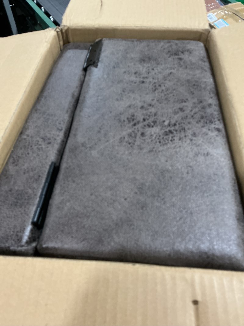Condition photo showing As Is for Dog Stairs for Small Dogs and Cats, Dog Ramp for Couch and Bed, Foldable 2-in-1 Wooden Pet Steps for Puppy, Split Ottoman Design?Brown?